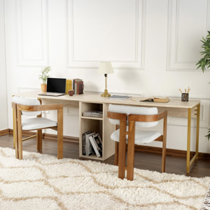 Bureau double avec rangement central - ORSA