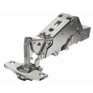 Charnière HETTICH Sensys 8657i - Base 12,5 mm TH 52 - À visser - 9099540