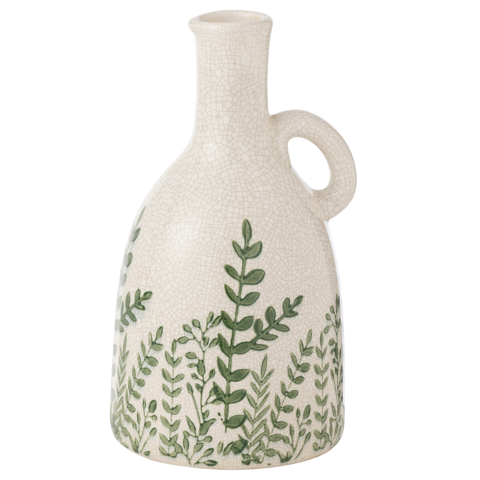 J-Line vase Piche - poterie - vert/blanc