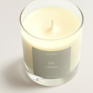 Vela aromática 200gr aroma cedro scalpers