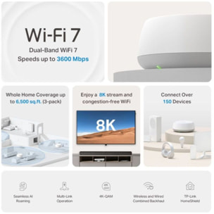 Routeur Wifi TP-LINK Deco BE22 (2 pack)
