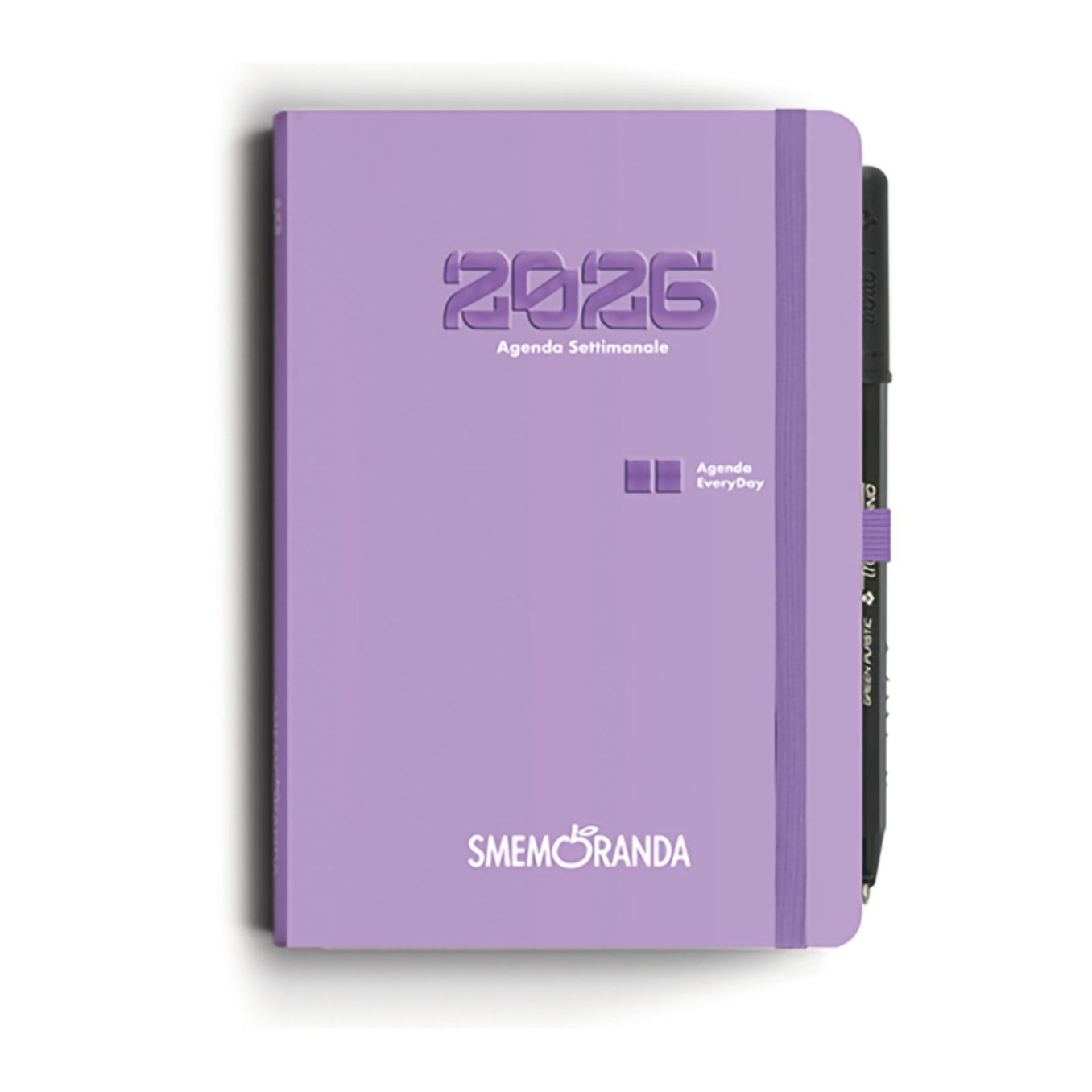 Agenda Smemoranda Everyday 2026 Settimanale 12 mesi , B6, glicine