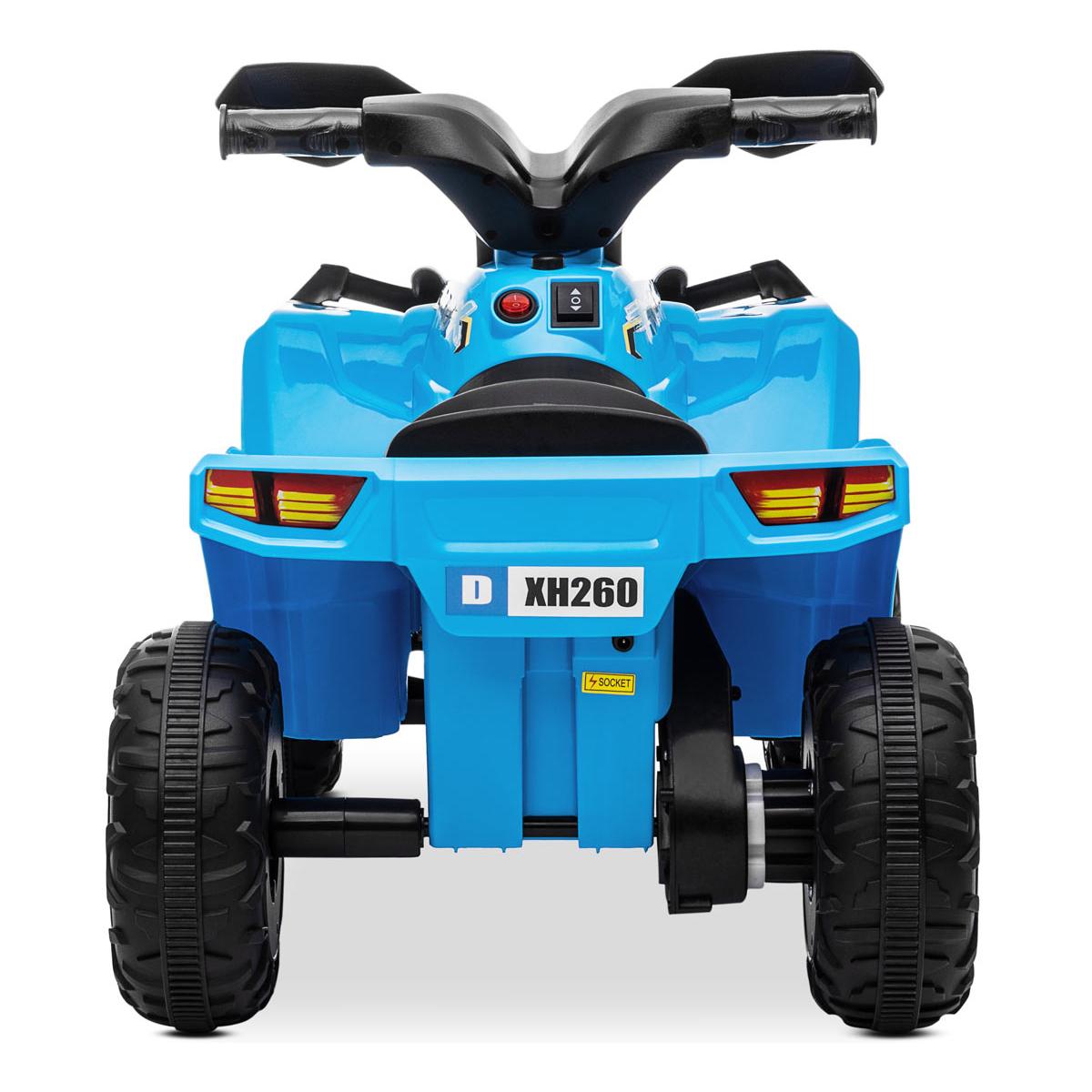 Quad de bateria BLUE S-QUAD vehículo eléctrico infantil 6V 3 años