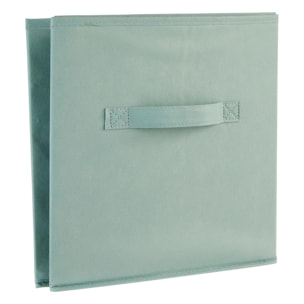 Boîte de rangement "Mix 'n' Modul" vert céladon 31x31cm