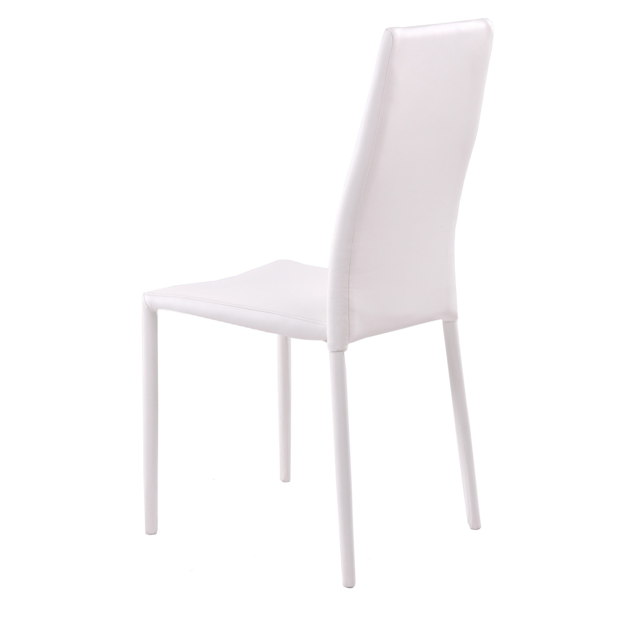 Tomasucci Lot de 4 Chaises SALLY WHITE Blanches