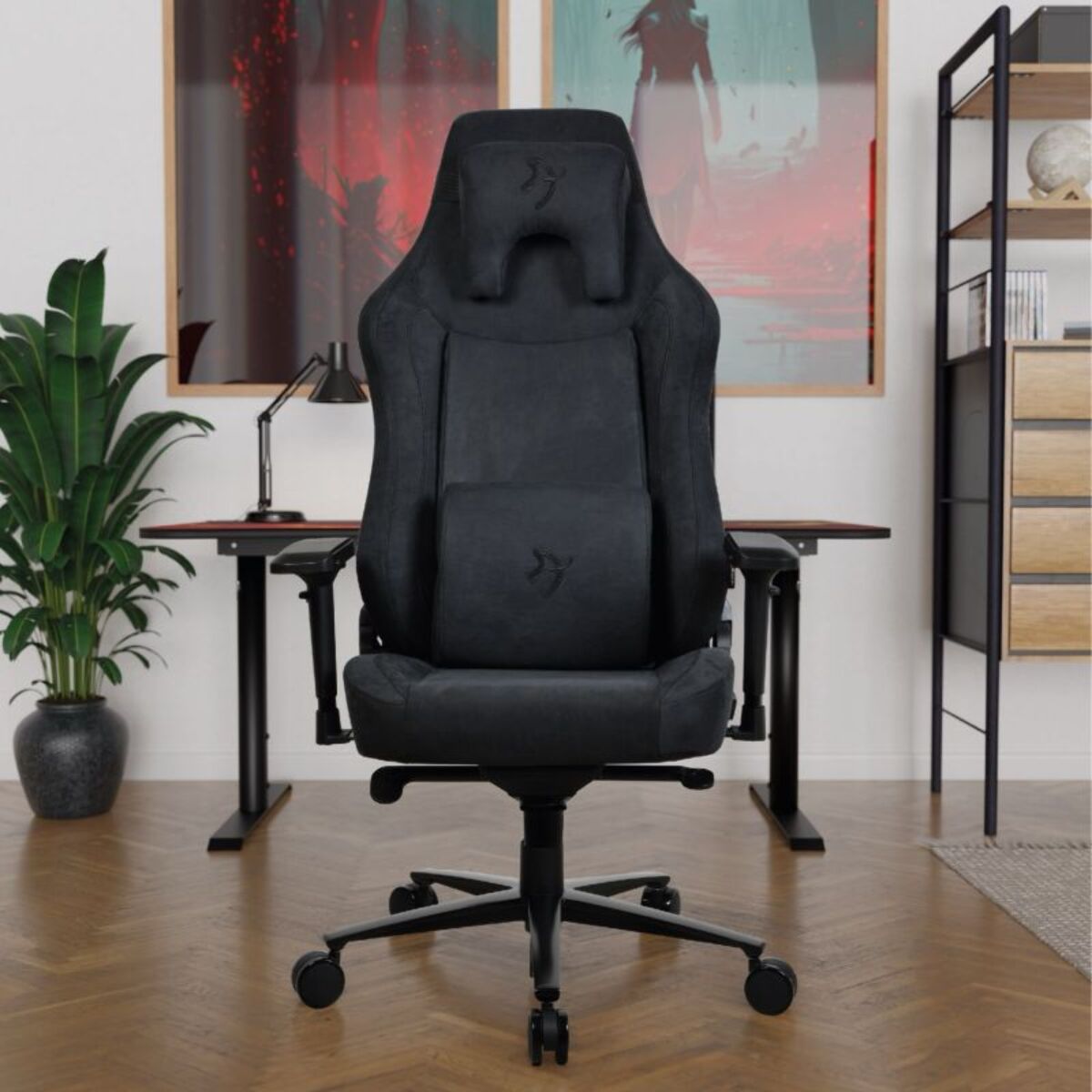 Chaise gaming AROZZI Vernazza XL SuperSoft Noir