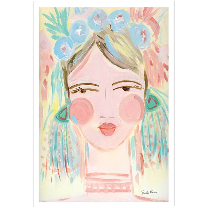 Affiche enfant visage Affiche seule