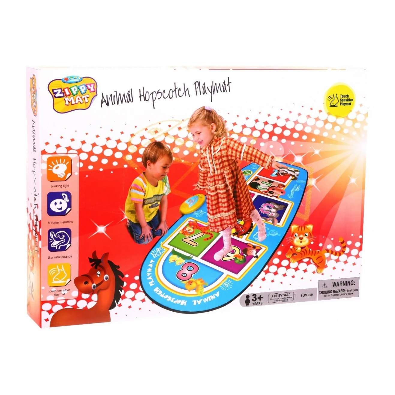 RAYUELA DE ANIMALES AZUL