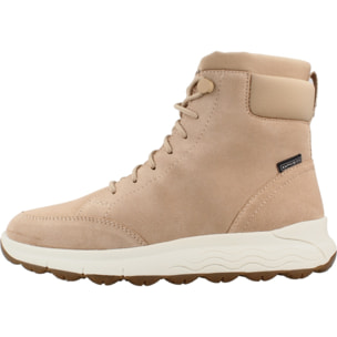 Botines Mujer de la marca GEOX  modelo D6626B 02211 D SPHERICA MARRON CLARO