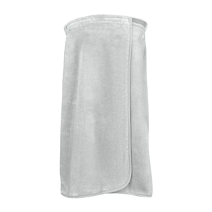 Pareo pur coton 420 g/m² uni gris Elea nuage