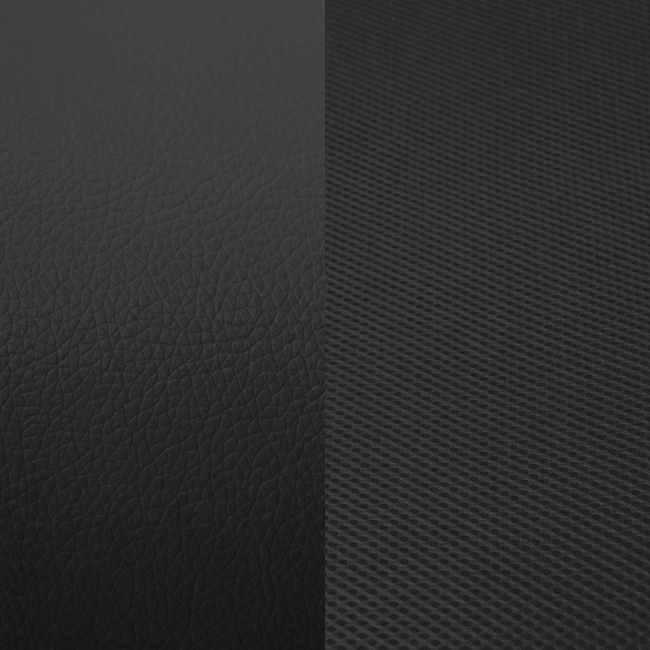 Silla de oficina Mega Negro Polipiel - Negro 3D