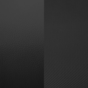 Silla de oficina Mega Negro Polipiel - Negro 3D