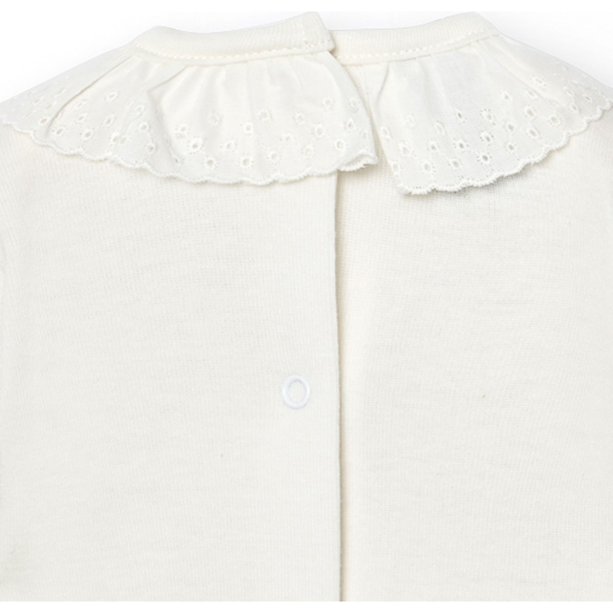 Body bebé manga corta cuello batista