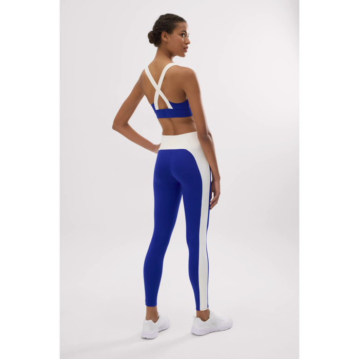 Leggings sportivi donna Blu