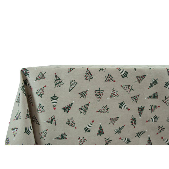 Tovaglia Natalizia Cucina Miros Alberelli