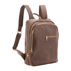 Zaino  unisex In Vera pelle Made in Italy 39x29x10 cm