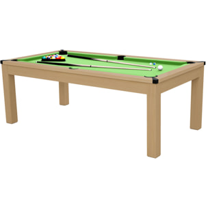 Table transformable Stan multi jeux 3 en 1