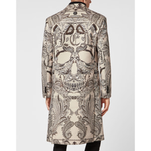 PHILIPP PLEIN ABRIGO LARGO PAISLEY