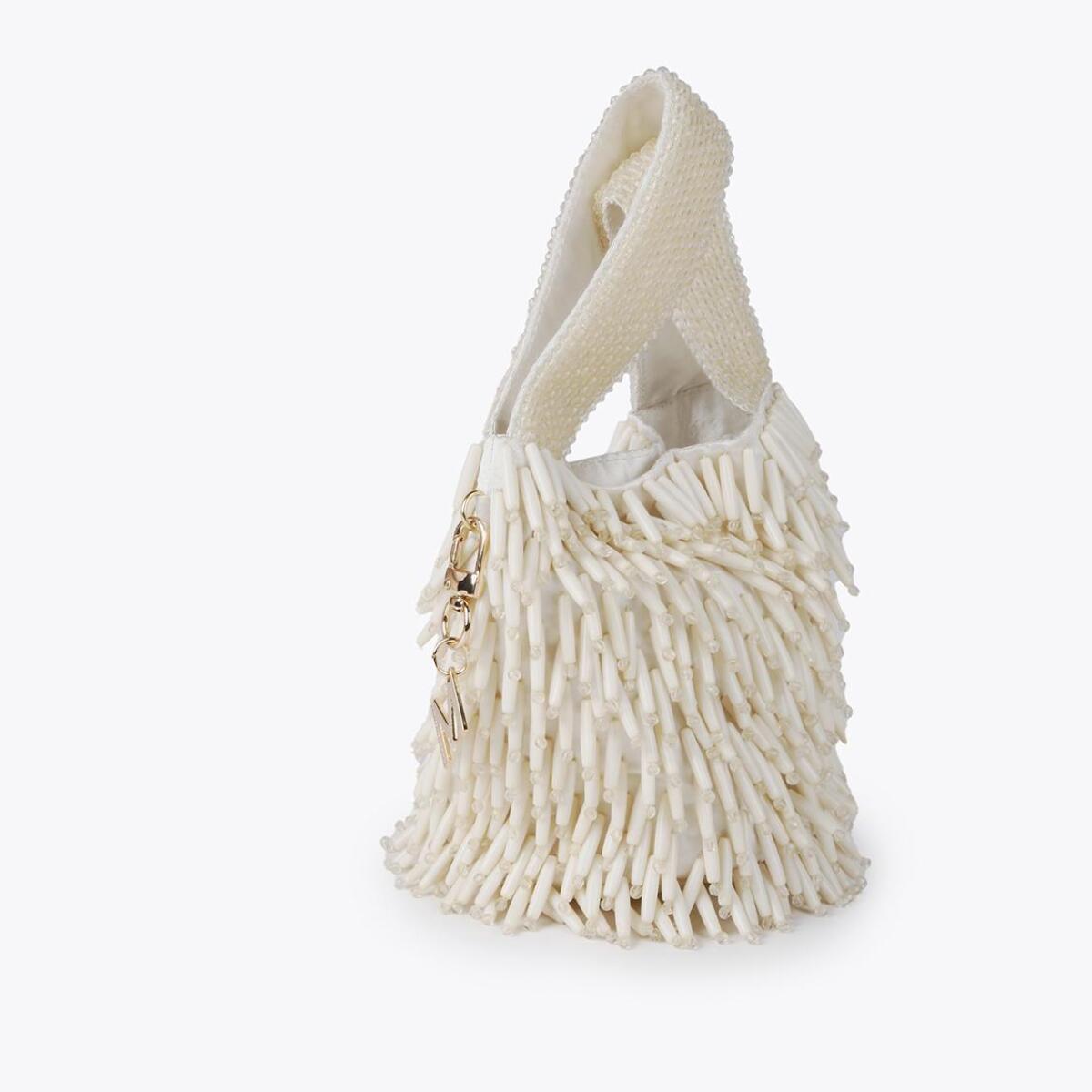 Borsetta strass effetto corallo