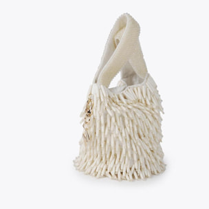 Borsetta strass effetto corallo