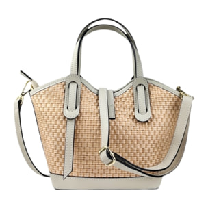 Bolso de Mano Cheval Firenze Gallipoli Mini Beige