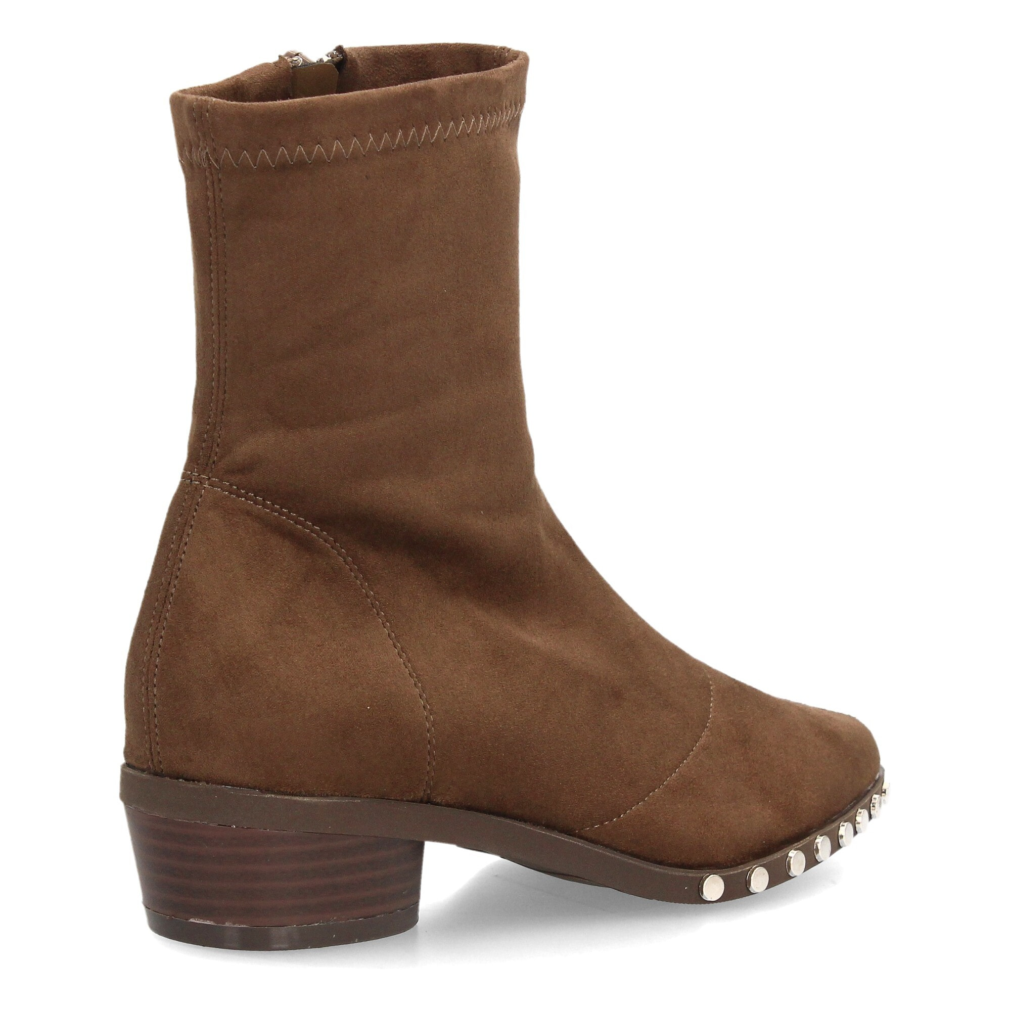 Botines de mujer con tachuelas decorativas