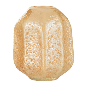 J-Line vase - verre - orange clair - small - Ø 15.5 cm