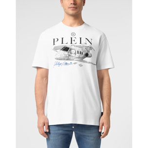 PHILIPP PLEIN Camiseta de cuello redondo y manga corta TEDDY
