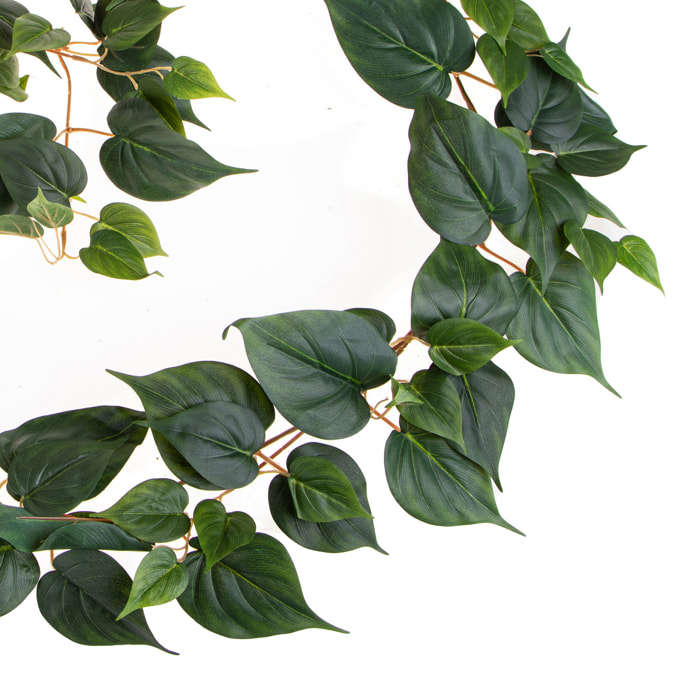 Ghirlanda Potus 200 Cm - Pezzi 2 - 24X200X6cm - Colore: Verde - Bianchi Dino - Piante Artificiali