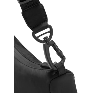 Bolso Cruzado Round Nylon Negro