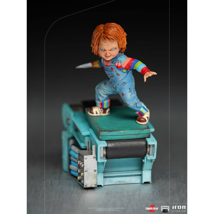 Child's Play 2 Art Scale Statua 1/10 Chucky 15 Cm Iron Studios