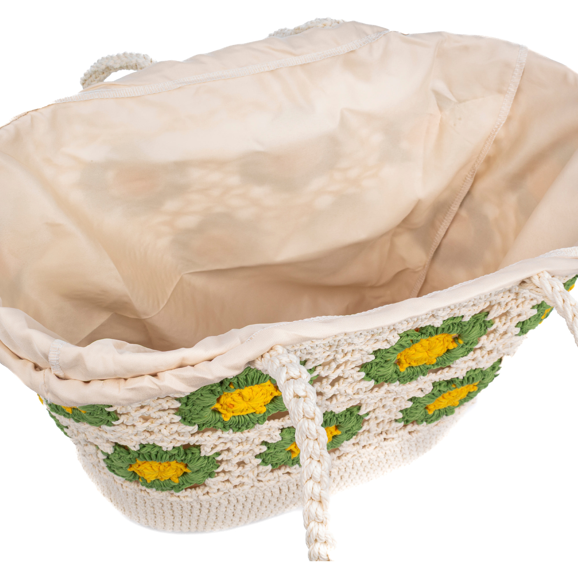 Belbo Bolso de hombro Mujer. Fabricaco en algodón tejido artesanal a mano.