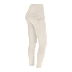 Pantaloni push up WR.UP® 7/8 vita alta in jersey drill eco