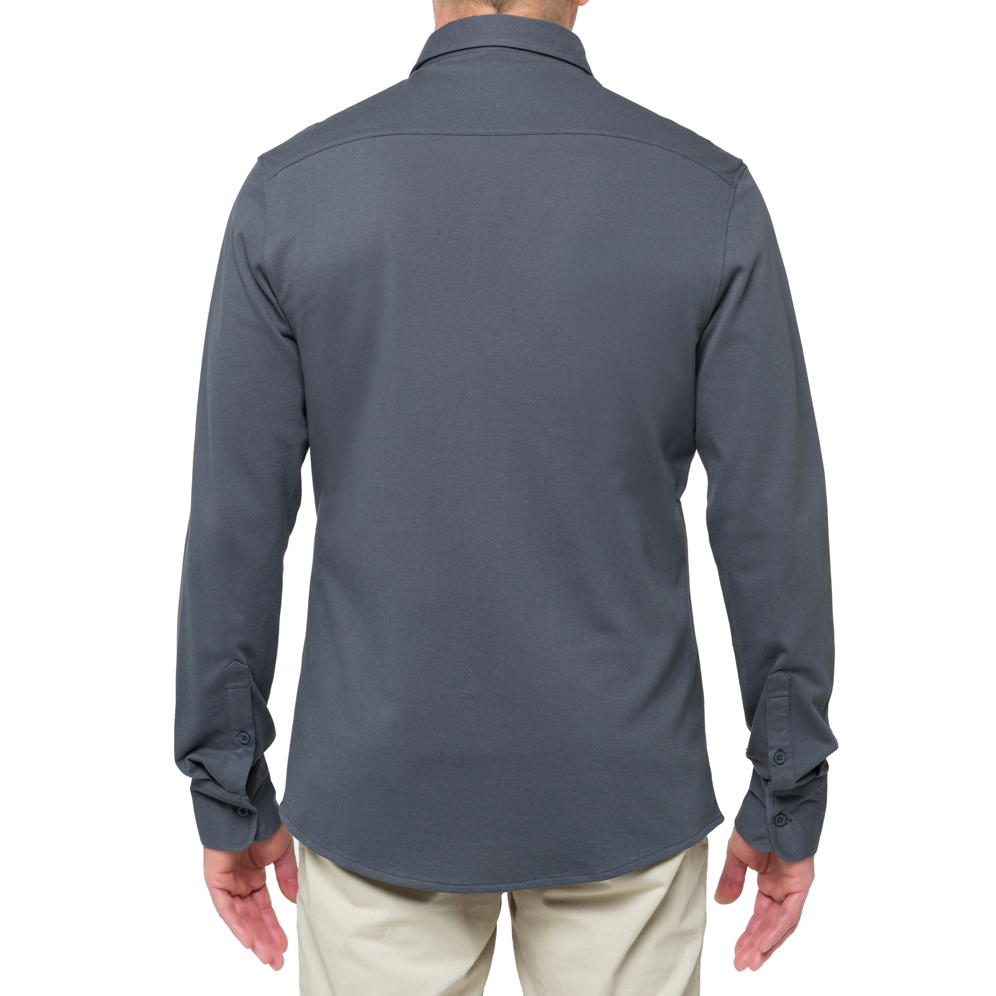 Camicia in cotone Hot Buttered Jefferson Grigio.