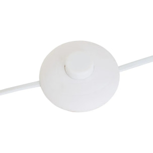 Lampadaire Sergio cylindrique H.150cm marron