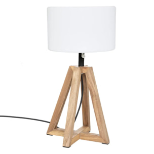 Lampes d'extérieur "Matia" acacia H59cm