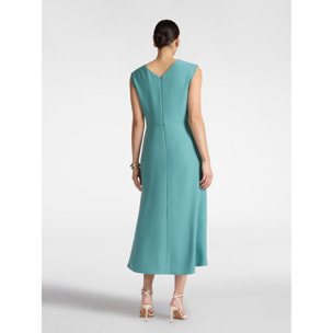 Elena Mirò - Vestido con nudo delante - Light - blue