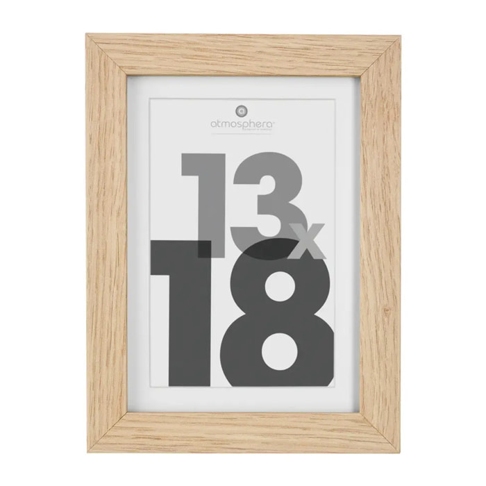 Cadre photo bois "Eva" bois 13x18cm