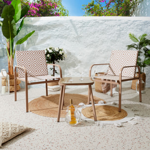 Salon De Jardin Mexico Beige