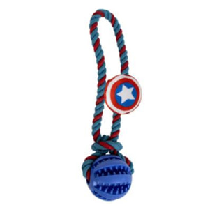 Juguete dispensador de snacks con cuerda diseño avengers capitan américa