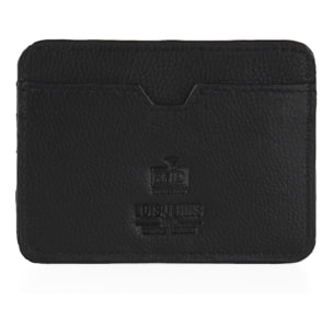 Tarjetero Piel Hombre Lois Wilson Negro