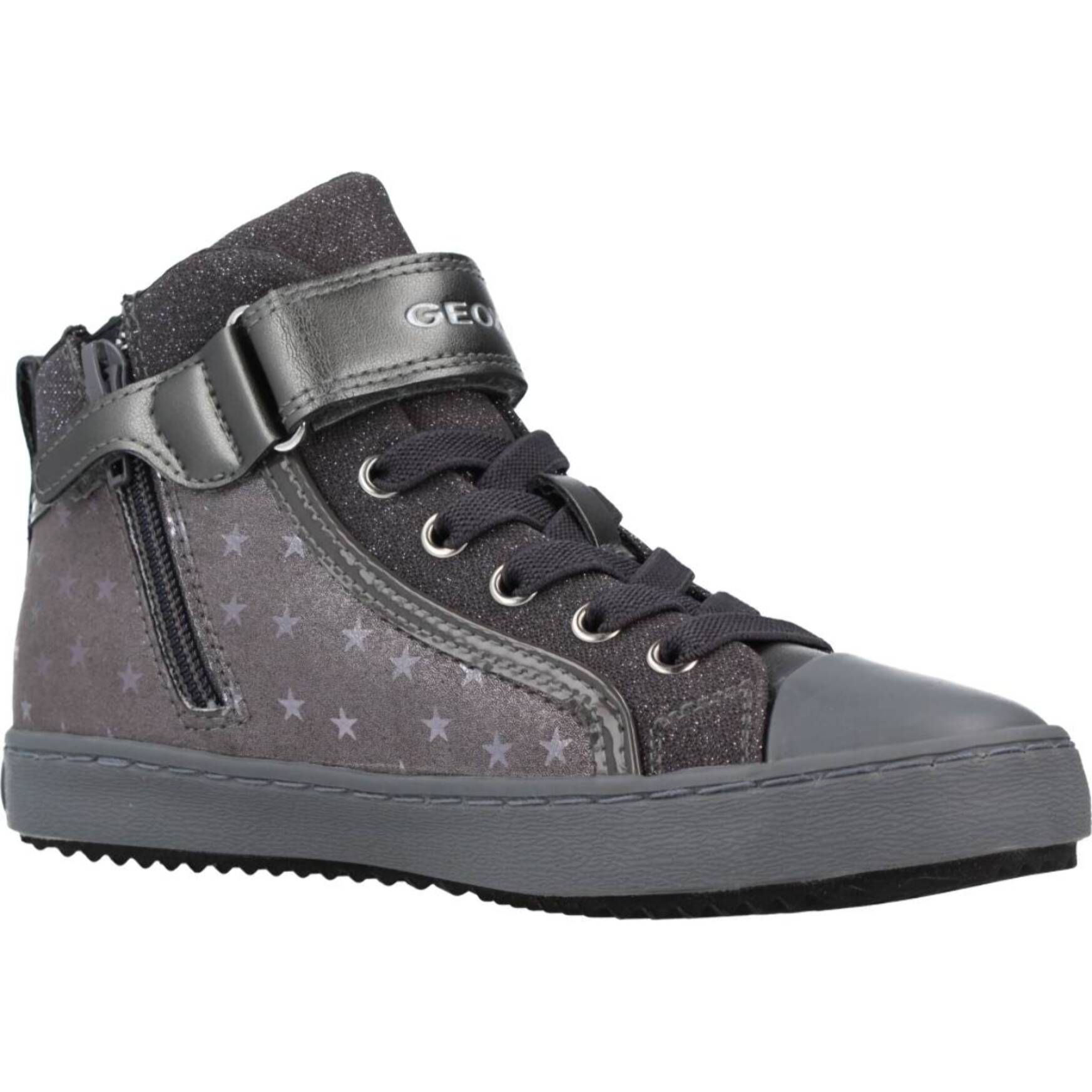 Zapatillas Niña de la marca GEOX  modelo J KALISPERA GIRL I PLATA