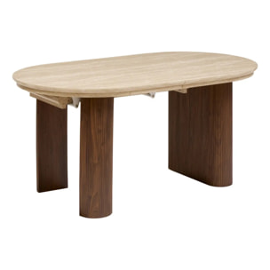 Table à manger extensible 10 places Itaguai 160x90x76,5cm