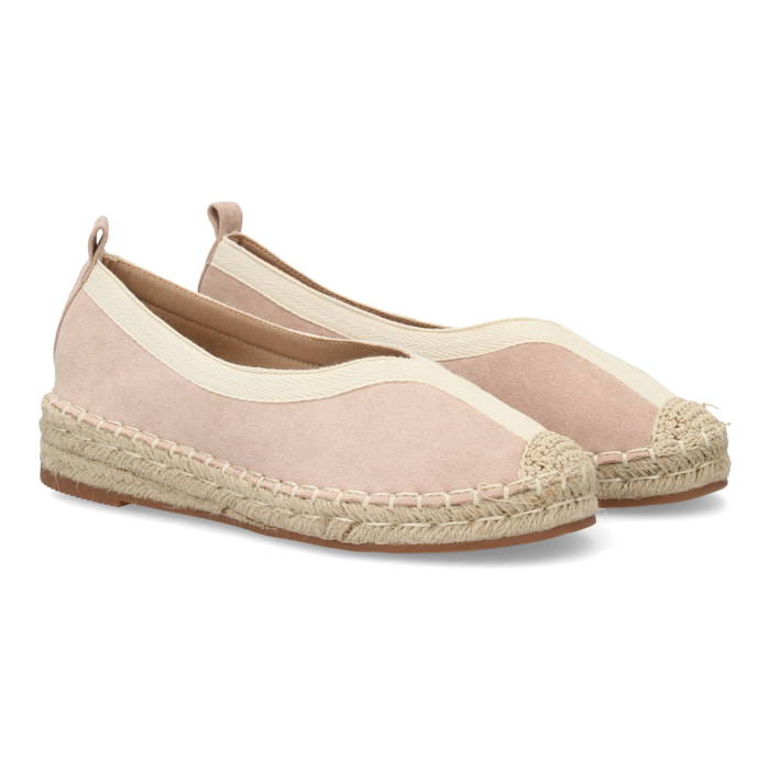 Alpargata plana cómoda diaria para mujer