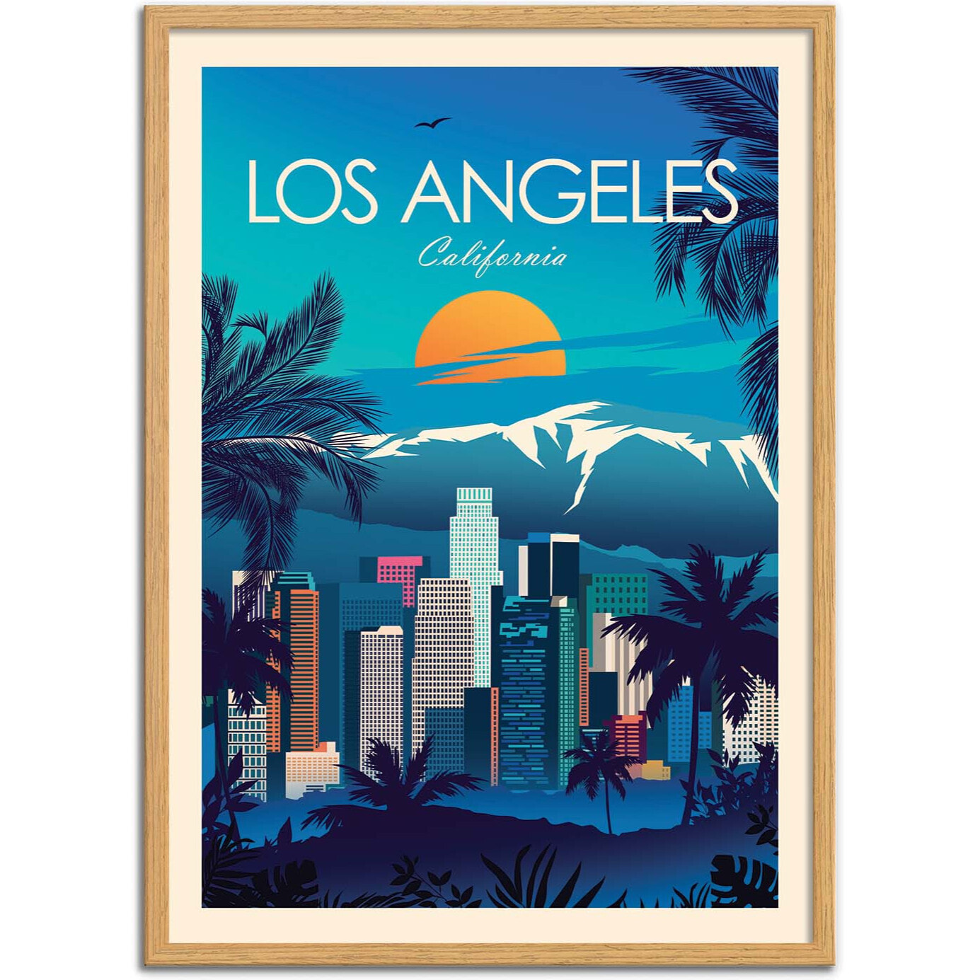 Affiche - Los Angeles - Studio Inception