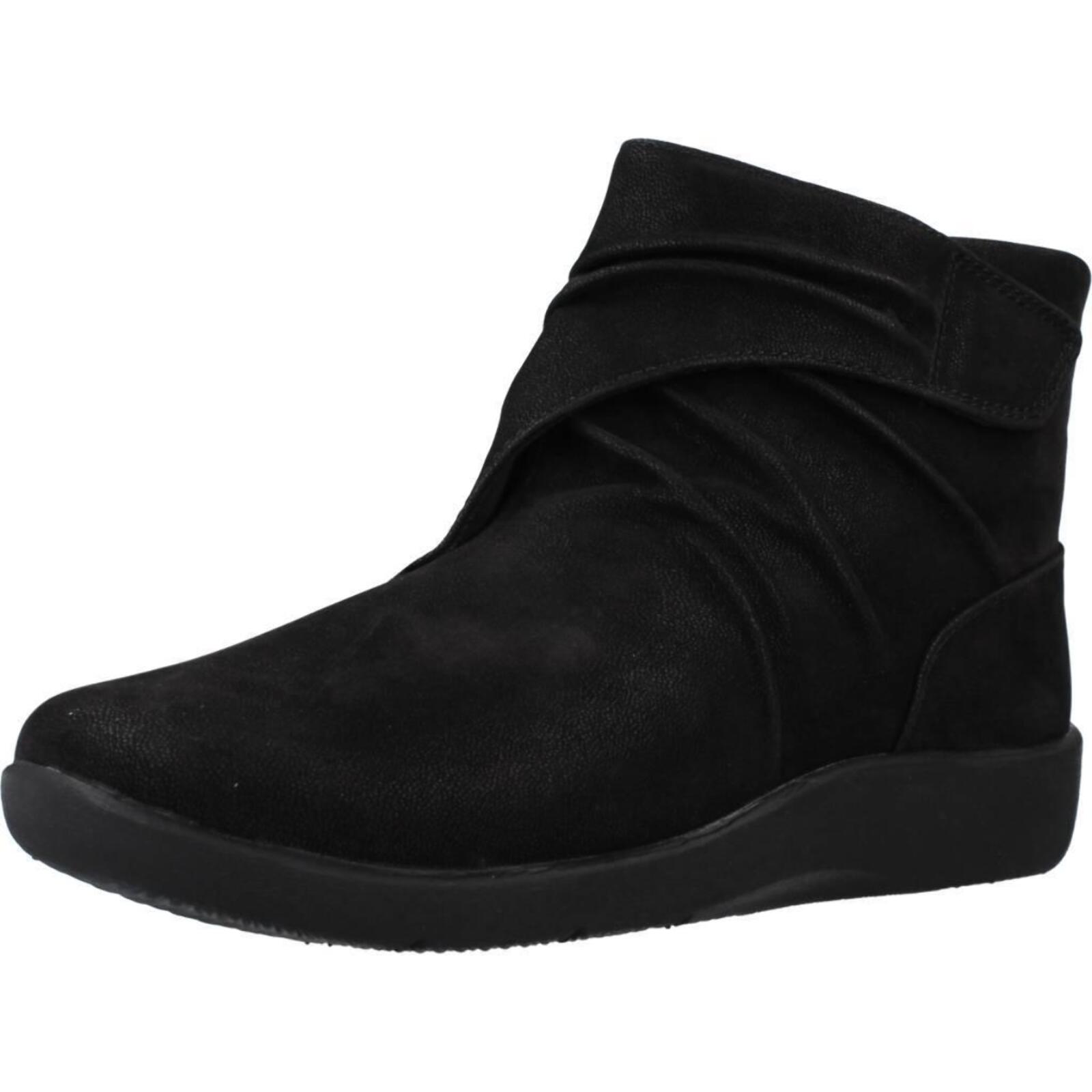 Botines Mujer de la marca CLARKS  modelo SILLIAN TANA NEGRO