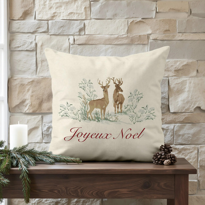 Housse de coussin Cerf B