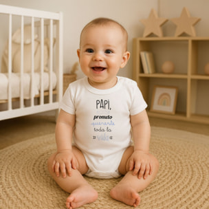 Body bebé personalizado frases algodón