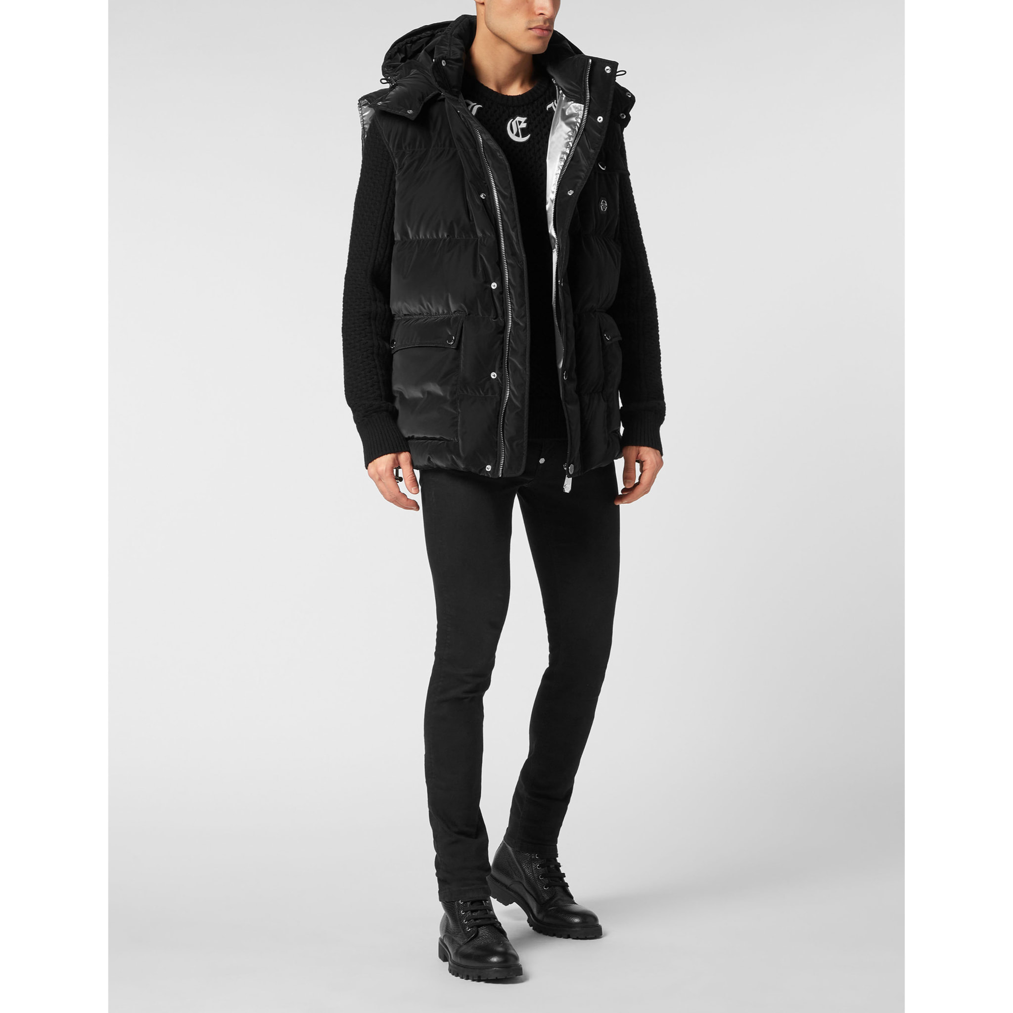 PHILIPP PLEIN Chaleco de plumón