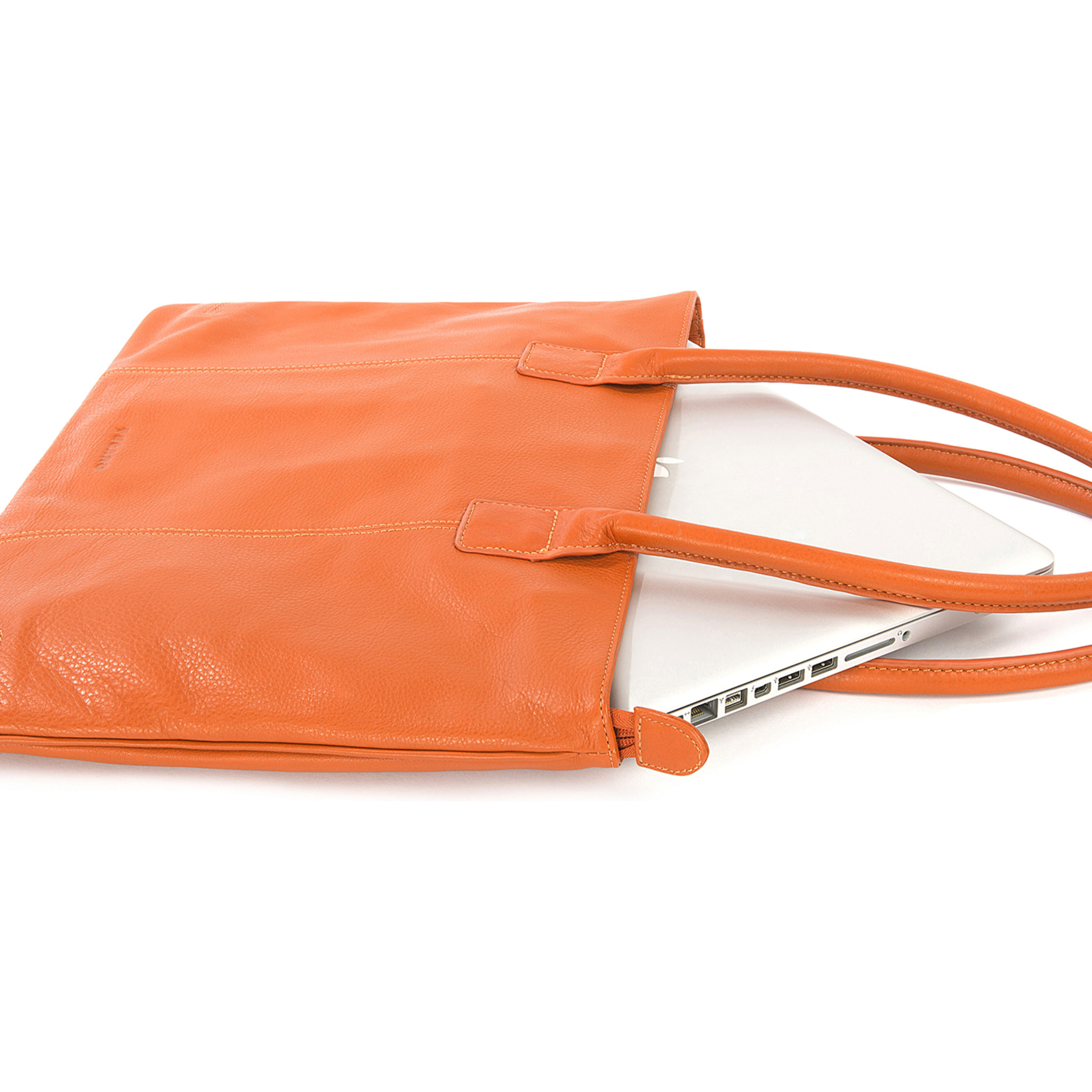 Borsa a spalla  unisex In Vera pelle Made in Italy 36x27x10 cm